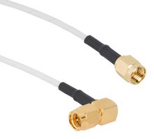 AMPHENOL RF 095-902-603-024 Cable RF / Coaxial ensamblado, 24 ", 610 mm, RG188, SMA Macho de Ángulo Recto, SMA Macho, 50 ohm