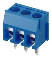 GCT TAD05-02-1-L-G Bloque de Terminal de Cable-A-Tarjeta, 3.5 mm, 2 Posiciones, 30 AWG, 16 AWG, Tornillo