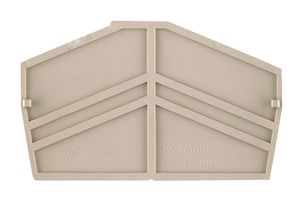 WEIDMULLER 1770400000 End Cover, For Use With Weidmuller Z Series Terminal Blocks