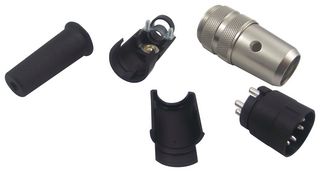 BINDER 09 0313 00 05 Circular Connector, Miniature Circular Connector, 680 Series, Cable Mount Plug, 5 Contacts