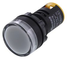 MULTICOMP PRO RAD221B LED Panel Mount Indicator, Pilot Lamp, White, 24 V, 22 mm, IP65