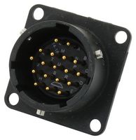 AMPHENOL INDUSTRIAL PT02A14-18P Circular Connector, PT Series, MIL-DTL-26482 Series I, Box Mount Receptacle, 18 Contacts