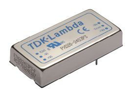 TDK-LAMBDA PXD20-12D15 Isolated Through Hole DC/DC Converter, ITE, DIP, 2:1, 20 W, 2 Output, 15 V