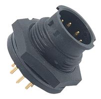 MULTICOMP PRO 2CT3002-W06300 Conector Circular, Standard Circular Connector, Enchufe de Montaje en Panel, 6 Contactos
