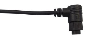 MULTICOMP PRO 2CT3010-W04400 Circular Cable Assembly, 90° Circular Receptacle to Free End, 4 Positions, 3.3 ft, 1 m, Black