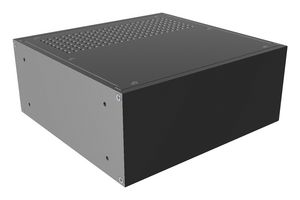 HAMMOND RM2U0808VBK 19" Cabinet, Rack Mount, 88.13 mm, 88.13 mm, 210.82 mm, 203.2 mm, Extruded Aluminum