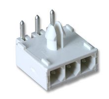 AMP - TE CONNECTIVITY 1-770967-1. Pin Header, Right Angle, 4.14 mm, 1 Rows, 3 Contacts, Through Hole