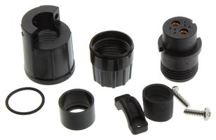 SWITCHCRAFT/CONXALL W3B82-8SG-535 Conector Circular, Sealed Circular Connector, Multi-Con-X Series, Módulo de Montaje de Cable