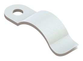 ESSENTRA COMPONENTS TC-30-1 Sujetador, Abrazadera para Cable de Montaje Roscado, Acetal, Natural, 33.3 mm, 9.5 mm