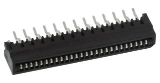 AMPHENOL COMMUNICATIONS SOLUTIONS HLW26S-2C7LF Conector FFC / FPC para tarjeta, 1 mm, 26 Contactos, Receptáculo eléctrico, FCI HLW-S Series
