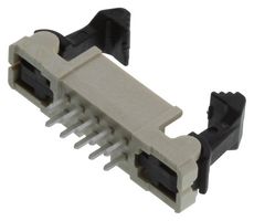 AMPHENOL COMMUNICATIONS SOLUTIONS 10078991-G22-10ULF Cabezal de Pin, Cable-a-Tarjeta, 2 mm, 2 Líneas, 10 Contactos, Agujero Pasante