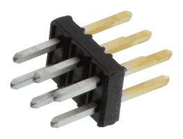 AMPHENOL COMMUNICATIONS SOLUTIONS 57102-F08-03LF Pin Header, Board-to-Board, 2 mm, 2 Rows, 6 Contacts, Through Hole, FCI Minitek 57102 Series