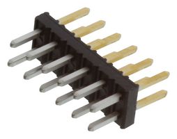 AMPHENOL COMMUNICATIONS SOLUTIONS 57102-F08-10ULF Pin Header, Pin Header, Board-to-Board, 2 mm, 2 Rows, 20 Contacts, Through Hole