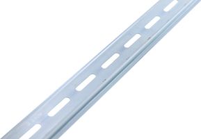 WAGO 210-162 Montaje en Carril DIN, Ranurado, Bloques de Terminales, 1 m, 7.5 mm, 35 mm, Steel