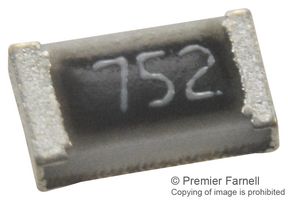SUSUMU RR0816P-752-D Resistencia SMD Chip, 7.5 kohm, ± 0.5%, 63 mW, 0603 [1608 Metric], Película Delgada, Precisión