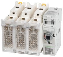 SQUARE D BY SCHNEIDER ELECTRIC GS2GU3N Interruptor con Fusible, 3PST-NO, Clase J, 3 Fusibles, 60 A, Cable
