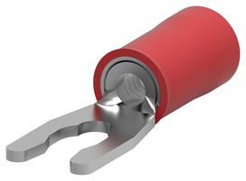 AMP - TE CONNECTIVITY 52929-1. Fork / Spade Tongue Terminal, PIDG Series, 22 AWG, 16 AWG, 1.42 mm², M3.5, #6