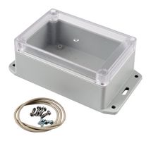HAMMOND RP1130BFC Plastic Enclosure, Small, Polycarbonate, 55.1 mm, 85 mm, 125 mm