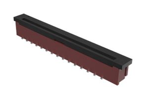 AMPHENOL COMMUNICATIONS SOLUTIONS SFW4R-4STE1LF Conector FFC / FPC para tarjeta, 1 mm, 4 Contactos, Receptáculo eléctrico, FCI SFW-R Series