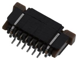 AMPHENOL COMMUNICATIONS SOLUTIONS SFW6R-4STE1LF Conector FFC / FPC para tarjeta, 1 mm, 6 Contactos, Receptáculo eléctrico, FCI SFW-R Series