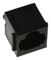 AMPHENOL COMMUNICATIONS SOLUTIONS 90598-001LF Modular Connector, RJ45 Jack, 1 x 1 (Port), 8P8C, Cat3, Through Hole Mount