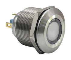 DIALIGHT 621-1123-304F Multicolour Panel Indicators, Red, Green, Blue, 22 mm, R 15mA, G 15mA, B 15mA