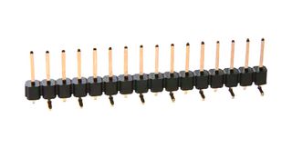 HARWIN M20-8770246 Cabezal de Pin, Tarjeta-a-Tarjeta, 2.54 mm, 1 Líneas, 2 Contactos, Recto Montaje Superficial