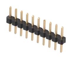 HARWIN M22-2010905 Pin Header, Board-to-Board, 2 mm, 1 Rows, 9 Contacts, Through Hole Straight, M22 Series