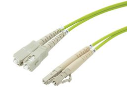 L-COM FODZSC-LCOM5-20 FIBRE CORD, SC DUPLEX-LC DUPLEX, MM, 20M