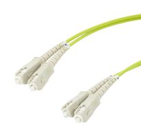 L-COM FODZSC-OM5-3 FIBRE CORD, SC DUPLEX-SC DUPLEX, MM, 3M