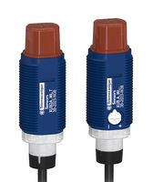 TELEMECANIQUE SENSORS XUB2ANXWL2 Photoelectric Sensor, 30m, Red LED, NPN, 2m 4 Wire Cable, Through Beam, IP65/IP67