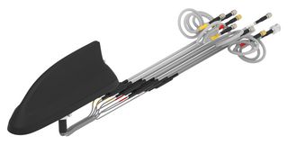 TE CONNECTIVITY L001044-01 RF Antenna, 6 to 7.125GHz, 5G/4G/LTE/CBRS/GNSS/WiFi/Bluetooth/VHF/UHF, 8.2dBi, SMA/RP SMA/BNC