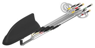 TE CONNECTIVITY L001044-03 RF Antenna, 6 to 7.125GHz, 5G/4G/Cellular/LTE/CBRS/GNSS/WiFi/Bluetooth/VHF/UHF, 8.2dBi, RP SMA/SMA