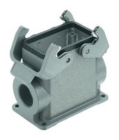 HARTING 19300100271 Heavy Duty Connector, Base, Panel Mount, Aluminum Body, 2 Lever, 10B