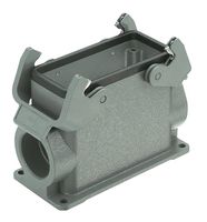 HARTING 19300160271 Heavy Duty Connector, Base, Panel Mount, Aluminum Body, 2 Lever, 16B