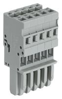 WAGO 769-105 Terminal de Bloque Enchufable, 5 mm, 5 Posiciones, 4 mm², Push-In