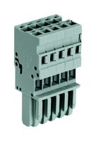 WAGO 769-110 Terminal de Bloque Enchufable, 10 Posiciones, 28 AWG, 12 AWG, 4 mm², Pinza