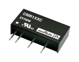 MURATA POWER SOLUTIONS CMR100C Isolated Through Hole DC/DC Converter, ITE, SIP, 1:1, 750 mW, 1 Output, 5 V