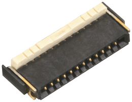 PANASONIC AYF531035A Conector FFC / FPC para tarjeta, 0.5 mm, 10 Contactos, Receptáculo eléctrico, Y5B Series