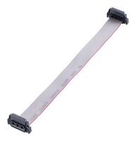 HARWIN M55-8002042-0150A Ribbon Cable, IDC Receptacle to IDC Receptacle, 20 Positions, 5.9 ", 150 mm, 1.27 mm