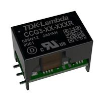 TDK-LAMBDA CCG3-12-12DR Isolated Surface Mount DC/DC Converter, ITE, DIP, 4:1, 3.12 W, 2 Output, 12 V