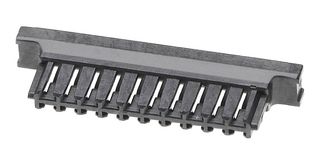 MOLEX 214719-2100 Carcasa de Conector, Negro, Zero-Hachi 214719 Series, Receptáculo eléctrico, 10 Posiciones, 0.8 mm