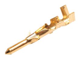 MOLEX 02-06-6103 Contacto, Standard .062" 1560 Series, Pin, Crimpado, 18 AWG, Contactos con Recubrimiento de Oro