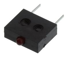 DIALIGHT 555-3003F Circuit Board Indicator, Red, 1 LEDs, Through Hole, 2mm, 6 mA, 1.9 mcd