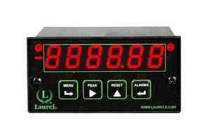 LAUREL ELECTRONICS L60100QD Medidor de Tasa, 8 Dígitos, 85 a 264 VCA, 0.56", 3.6" x 1.77", Serie Laureate