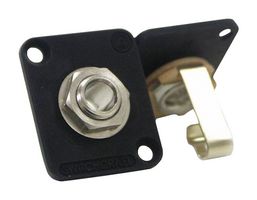 SWITCHCRAFT/CONXALL E11B Phone Audio Connector, Jack, Panel Mount, Zinc Alloy Body