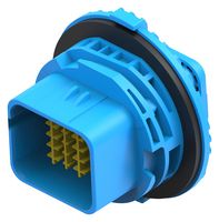 TE CONNECTIVITY 1-2350891-4 Carcasa de Conector Automotriz, Azul, Código D, enetSEAL+ NTS Series, Receptáculo eléctrico