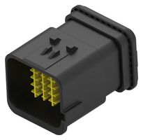 TE CONNECTIVITY 2350891-1 Carcasa de Conector Automotriz, Negro, Código A, enetSEAL+ NTS Series, Receptáculo eléctrico