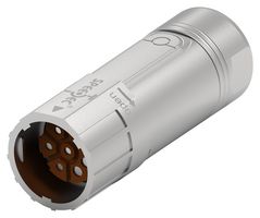 INTERCONTEC - TE CONNECTIVITY BSTA078NN00420100000 Conector Circular, Standard Circular Connector, Macho de Montaje en Cable, 8 Contactos