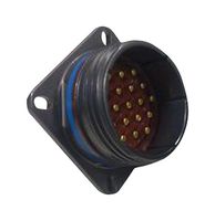 AMPHENOL AEROSPACE TVPS00DS-11-98P Circular Connector, TV Series, MIL-DTL-38999 Series III, Wall Mount Receptacle, 6 Contacts